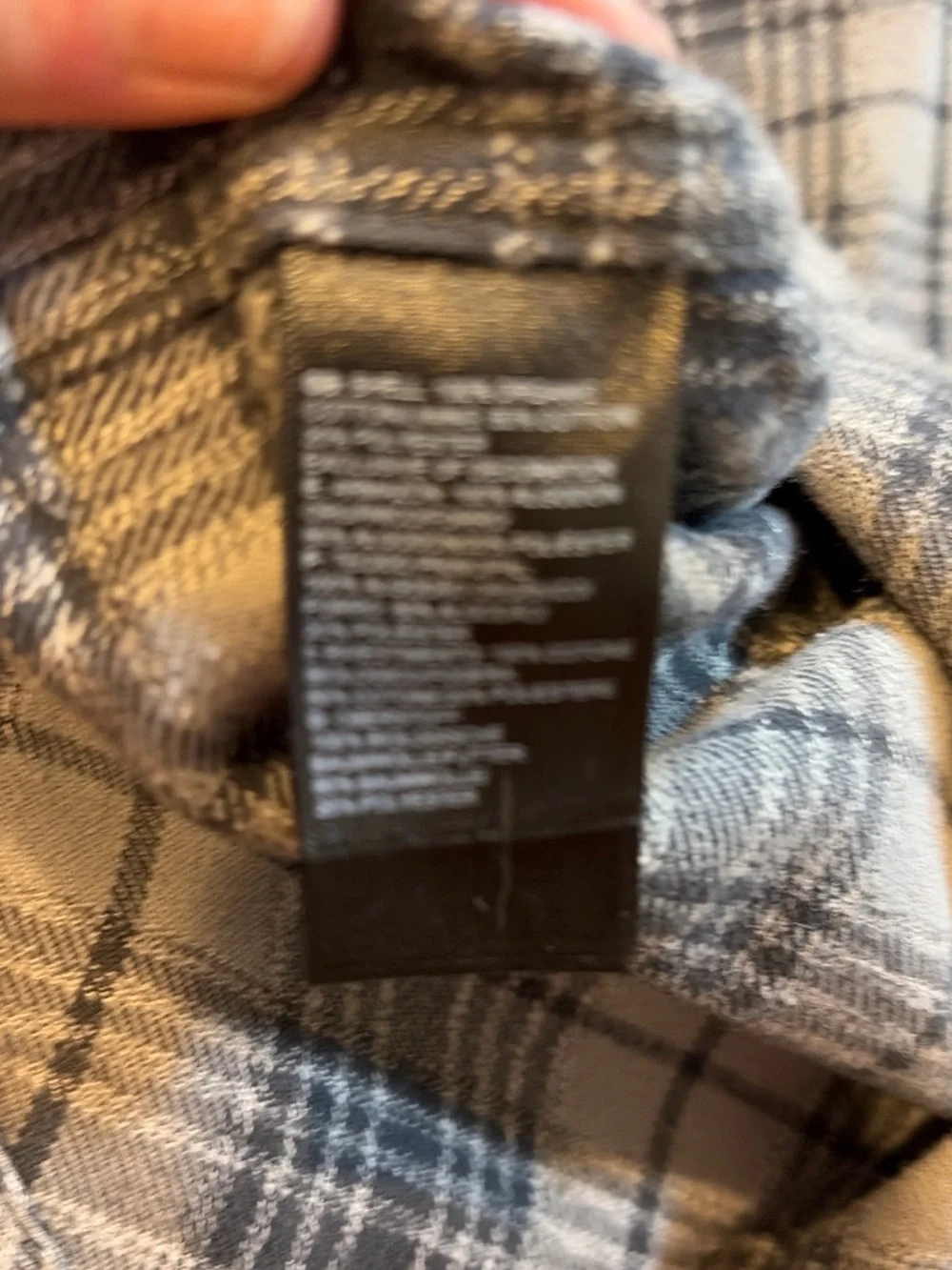 The North Face classic plaid